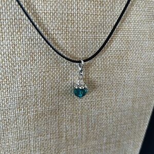 Necklace with Sparkling Bead